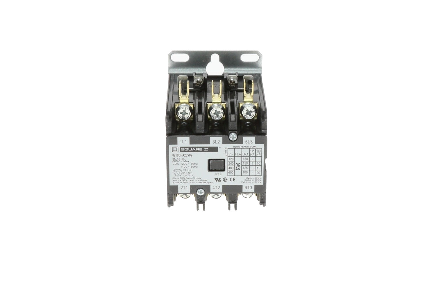 SCHNEIDER ELECTRIC 8910DPA23V02 CONTACTORS
