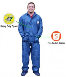 SHUBEE C SB CA DB XL COVERALLS & WORKWEAR