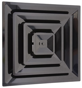 HAVACO HT-2X2-SPL12-BK-IB SUPPLY AIR GRILLES
