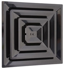 HAVACO HT-2X2-SPL12-BK-IB SUPPLY AIR GRILLES
