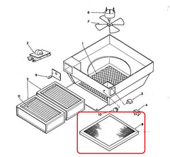 EMERSON F825-0460 AIR CLEANER REPLACEMENT PARTS