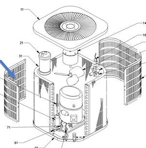 GOODMAN 0121R00027PDGBS AIR VENTS