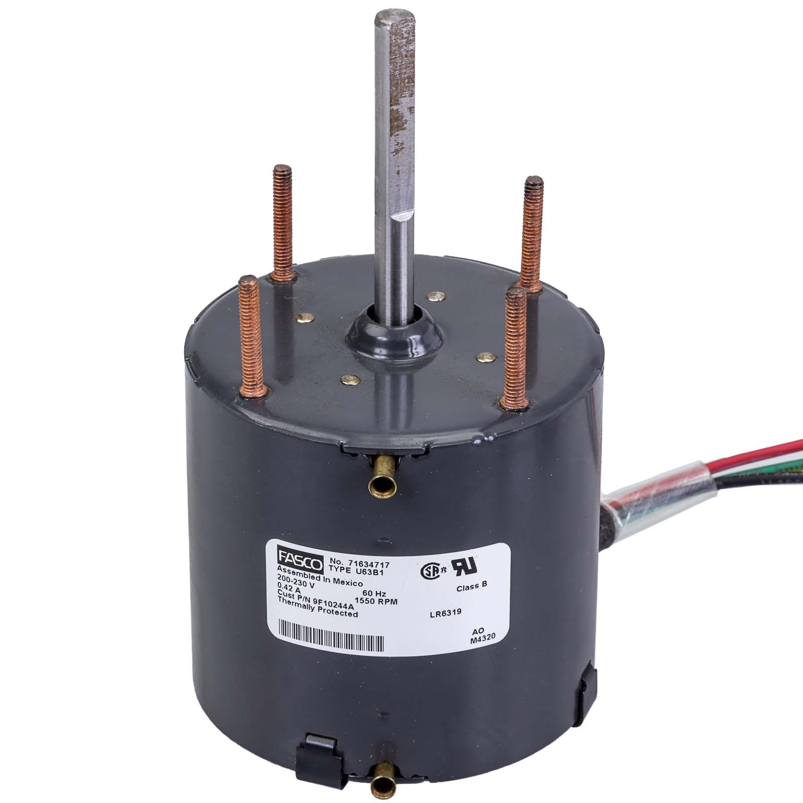 MODINE 9F10244 SINGLE PHASE MOTORS