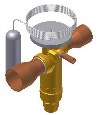 DANFOSS 067N2163 THERMAL EXPANSION VALVES (TXV)
