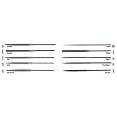 NICHOLSON T37807 HALF ROUND FILES