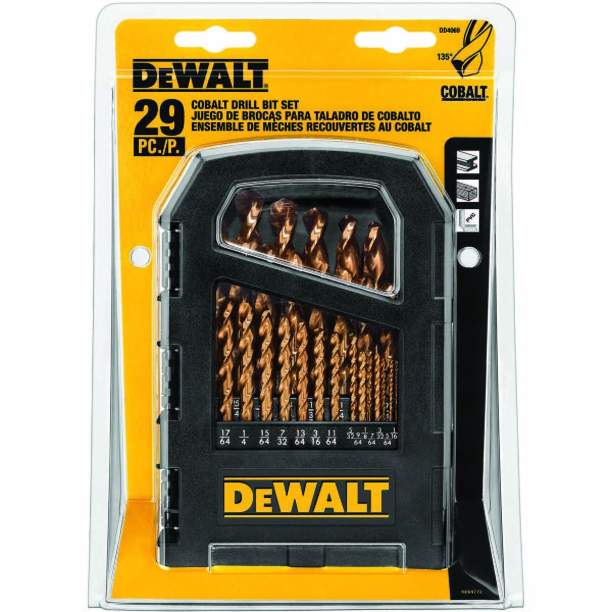 DEWALT DD4069 DRILL & DRIVER BITS