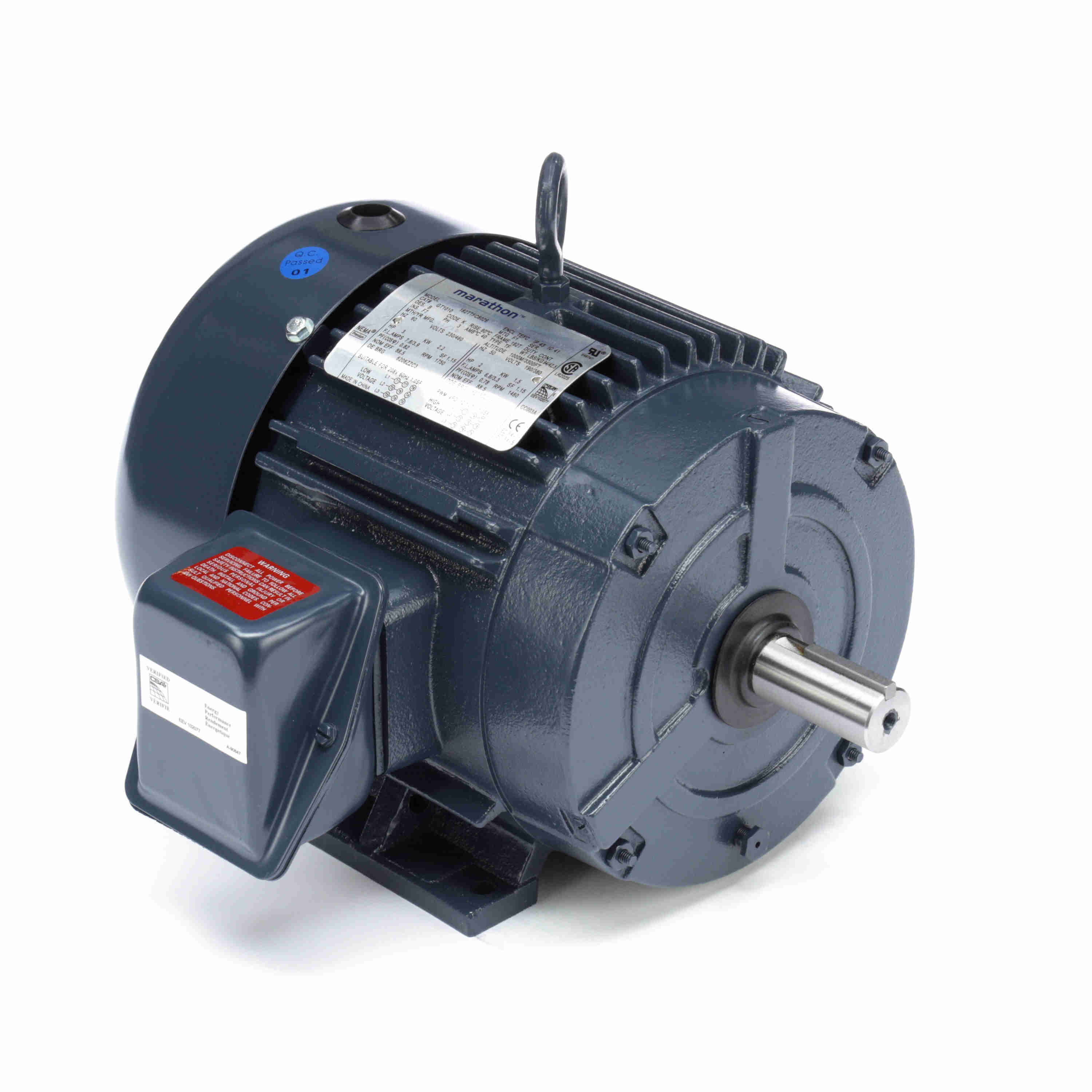 MARATHON MOTORS MGT1010 VARIABLE SPEED MOTORS