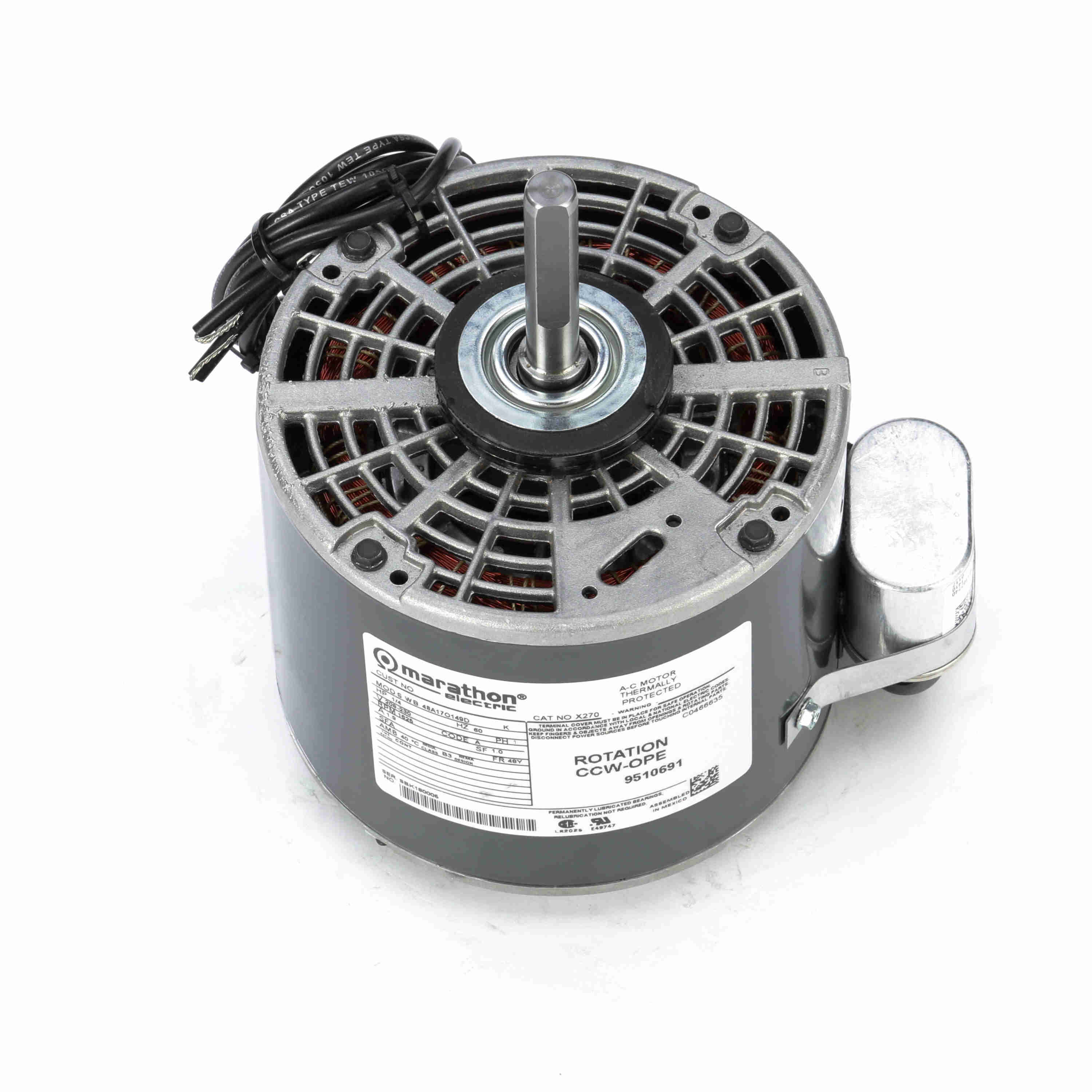 MARATHON MOTORS MX270 REFRIGERATION UNITS