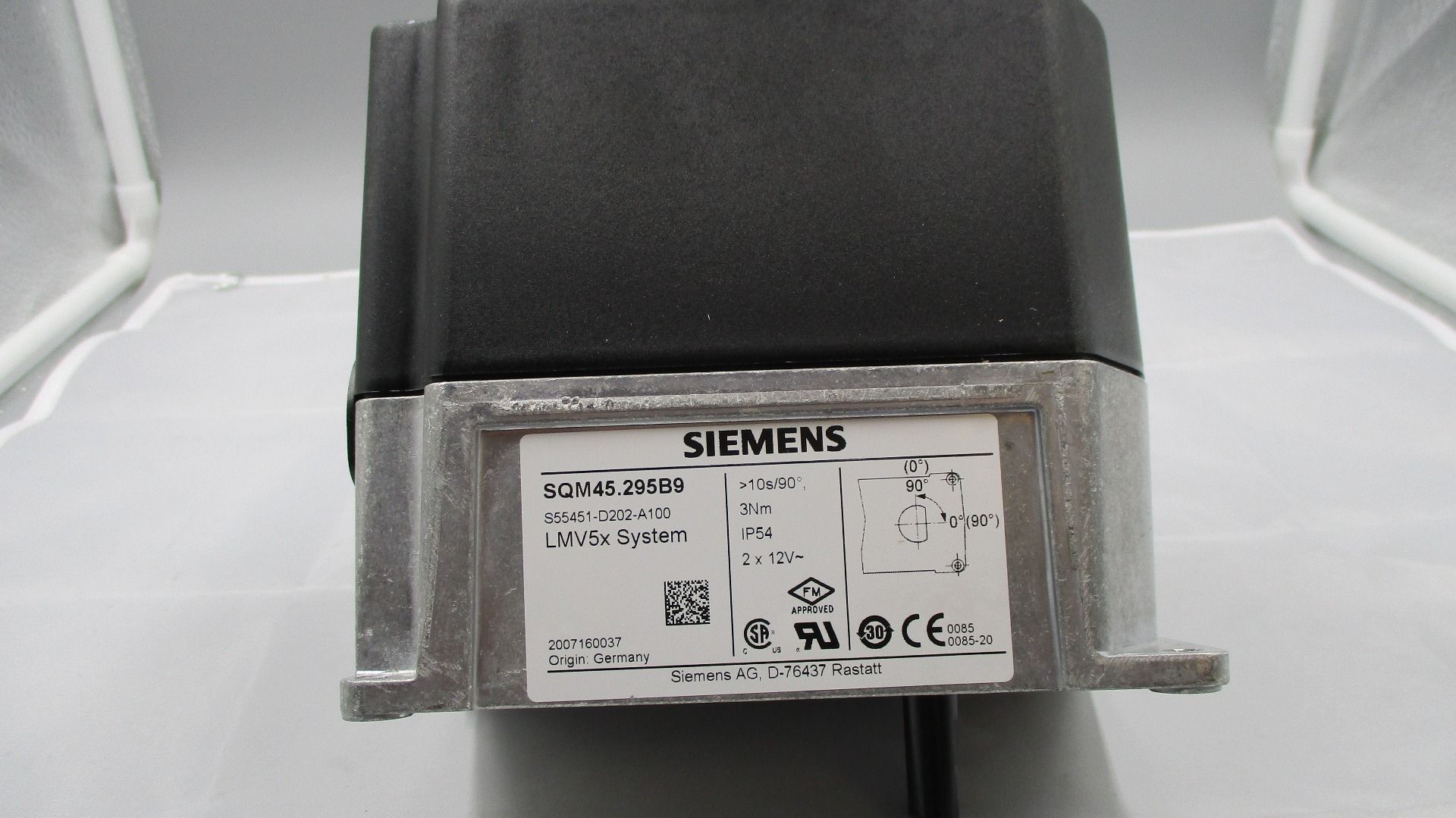 SIEMENS SQM45.295B9 ACTUATORS
