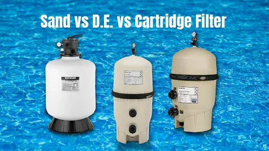 Choosing Between Sand, Cartridge, and DE Pool Filters