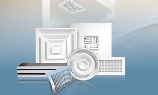 Understanding HVAC Grilles and Diffusers: Types and Applications