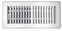 TRUaire 150MW02X12 Stamped Face Floor Register 2 x 12 in 50 to 200 cfm