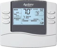 Aprilaire 8463 Programmable 1H/1C Thermostat 5+2 or 5+1+1 Day Series