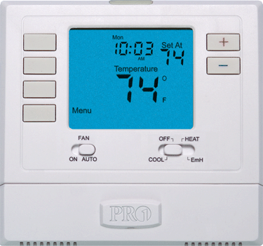 Pro1 IAQ T771 Non-Programmable Thermostat 1 Heat or 1 Cool