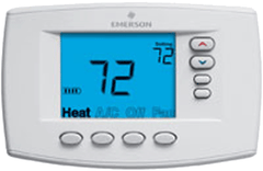 White-Rodgers 1F95EZ-0671 Digital Programmable/Non-Programmable Thermostat 45 to 99 F