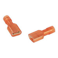 Mars 86507 Fully Insulated Female Slip-On Solderless Terminal 22 - 18 AWG 1/4 Inch Tab