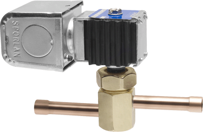 SPORLAN 3394-00 ME9S240-HP Solenoid Valve with 1/2 Inch ODF Connections High Pressure