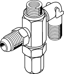 SPORLAN 168191 Thermostatic Expansion Valve 1/4 inch x 1/2 inch