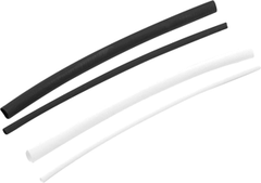 Diversitech 6370 Heat Shrink Tubing, Black & White 1/8, 1/4 Assortment 12 Pack