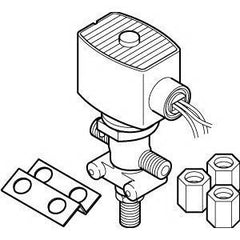 Schneider Electric AL-190 24V Air Valve 1/4 Inch Comp .59 Scfm Replacement AL-190