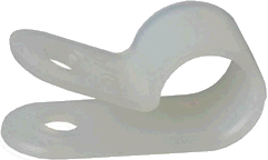 Devco 5384 Nylon Cable Clamp 1/2 Pack of 35