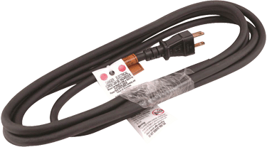 Devco 5242 Power Cords 15A 10' 125V Black