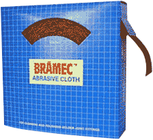 Bramec 8972 1-1/2 x 25 yd Roll Abrasive Cloth