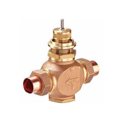 Johnson Controls VG7251PT+3008B Series VG7000 Brass Trim Globe Valve with Pneumatic Actuator