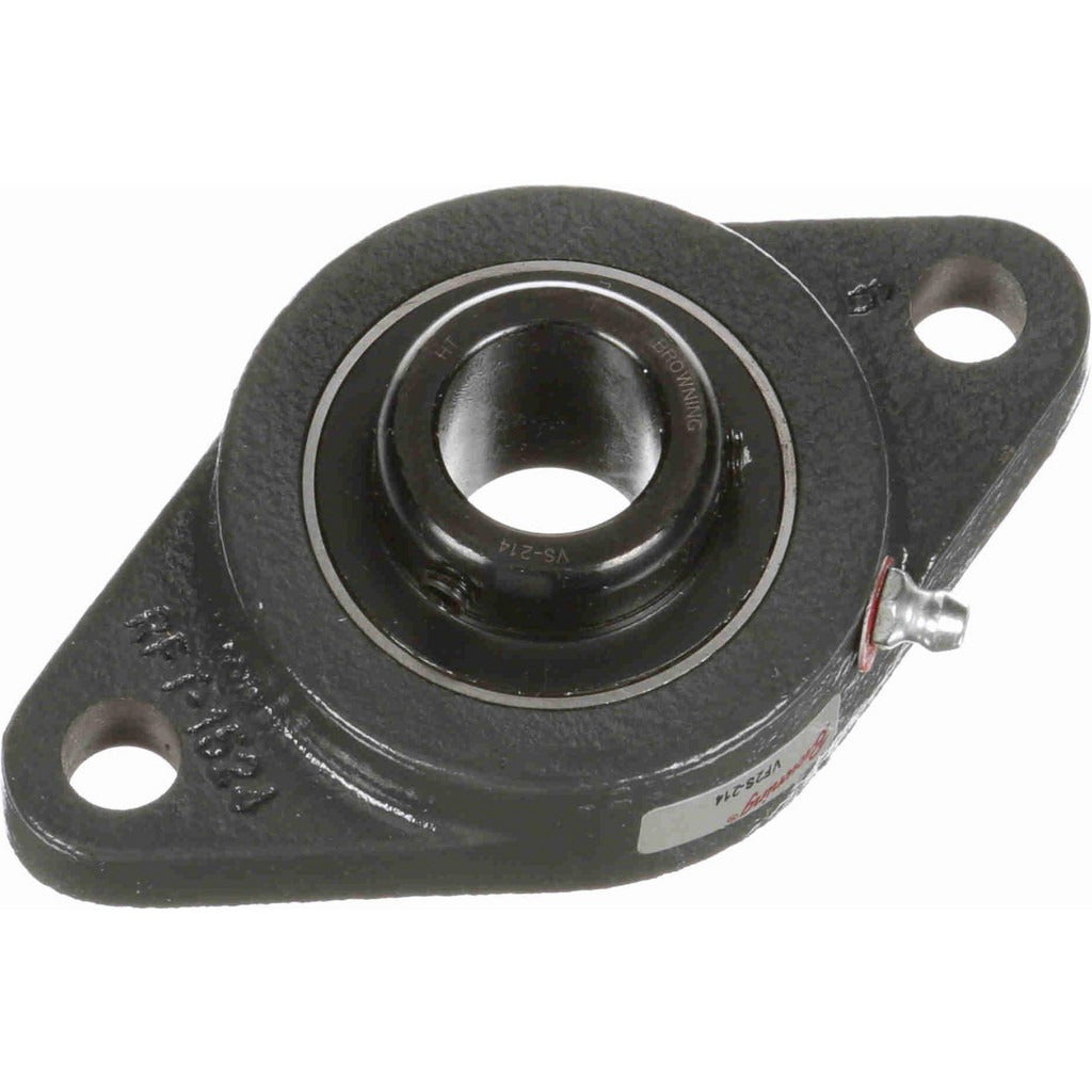 BROWNING Browning 767650 2-bolt Flange Bearing 7/8 in Cast Iron