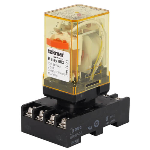 Tekmar 003 Relay With 24V Coil