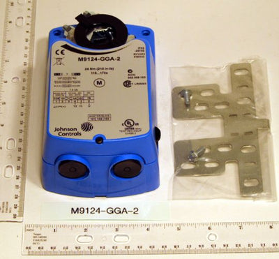 Johnson Controls M9124-GGA-2 Electric Actuator 210 In-Lb Running Torque -4 to 122 Degree F