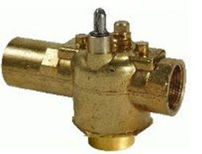 Erie VT3343 3/4 Inverted Flare 3-Way Valve Body 4.0 Cv