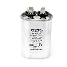 Rheem 43-25134-04 Capacitor 10 MFD 370V Single Oval