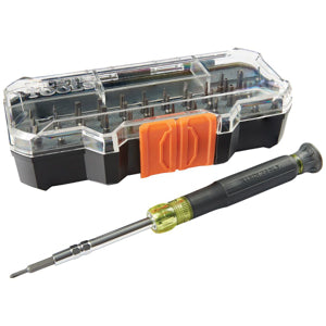 Klein Tools 32717 All-in-One Precision Screwdriver Set with Case