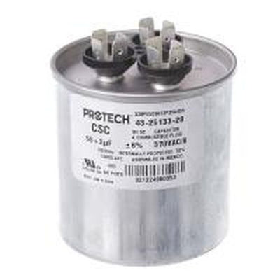 Rheem 43-25133-28 55/3MFD 370V Round Run Capacitor