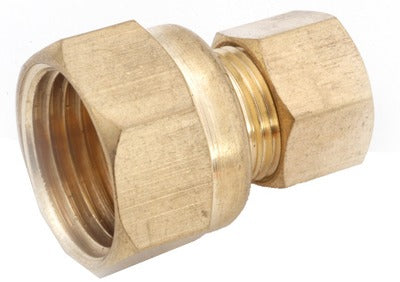 ANDERSON METALS Anderson Metals Corp 750066-1012 Brass Compression Adapter