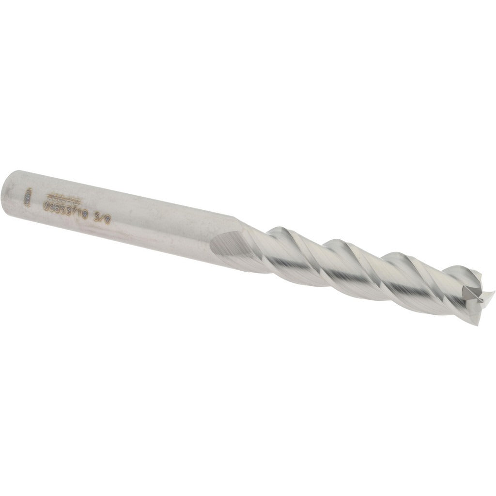 ACCUPRO Accupro 12182247 Square End Mill 3/8 in 3 Flute Solid Carbide