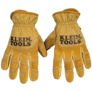 Klein Tools 60608 Leather All Purpose Gloves Large Pair