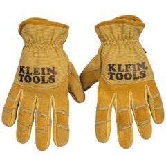 Klein Tools 60608 Leather All Purpose Gloves Large Pair