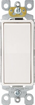 LEVITON Leviton Mfg Co RA2-05603-2AW 3-way Rocker Switch 15A White