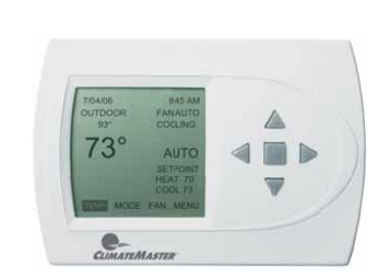 ClimateMaster ATP32U04 Programmable Thermostat for Packaged Units with Climadry Technology