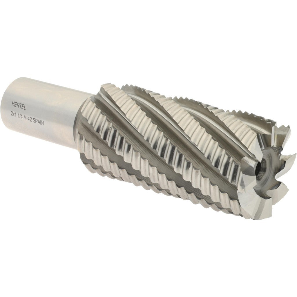 HERTEL Hertel 91192039 Roughing End Mill 2 in 8 Flute Cobalt