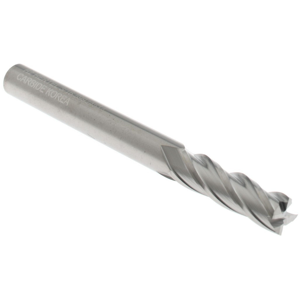 HERTEL Hertel 750918 Square End Mill 3/16 in 4 Flute Carbide