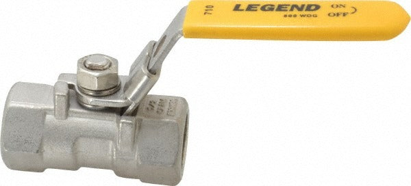 LEGEND VALVE Legend Valve 113-123 Ball Valve 1/2 Inch Fnpt Stainless Steel