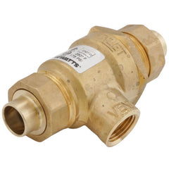 Watts 0061952 Series 9D 1/2 in. Brass Union Solder x Socket Weld Backflow Preventer