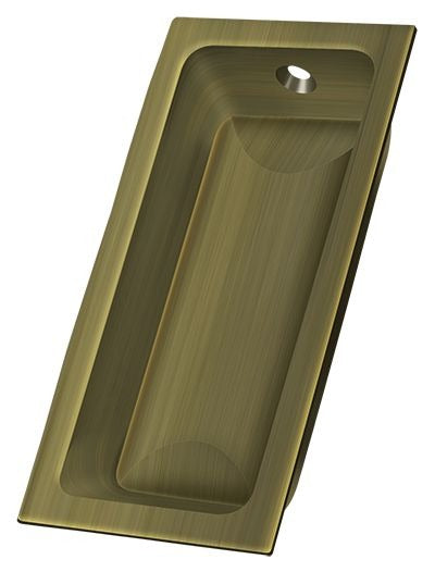 DELTANA Deltana FP227U5 Flush Pull Large Antique Brass