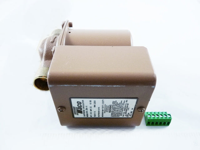 Taco 006-ZB4-6 Priority Zoning Circulator Pump 1/40 HP 115V Bronze