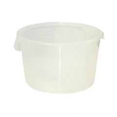 Rubbermaid FG572600WHT Garbage Can - High Density Polyethylene, Round, 12 qt