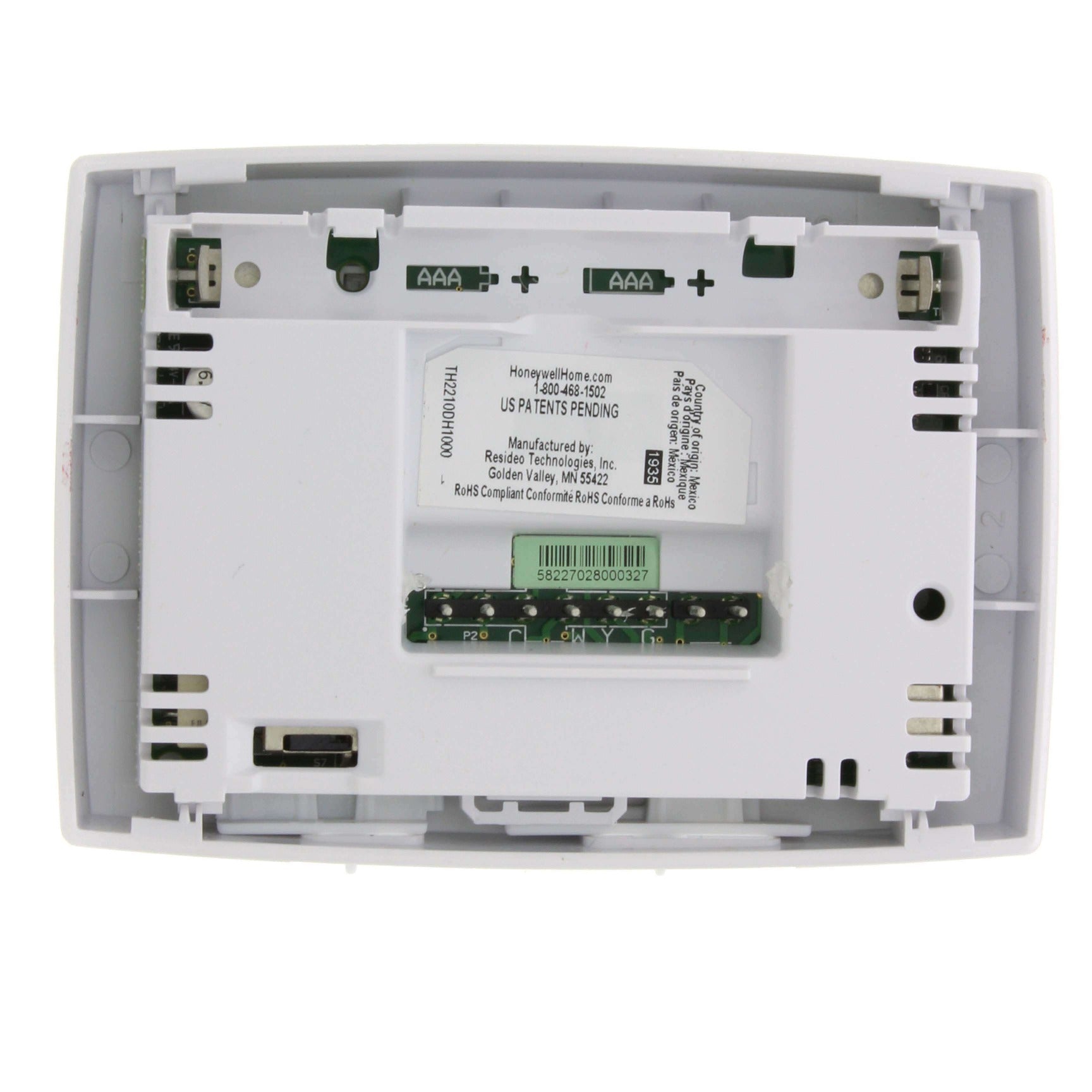 HONEYWELL HOME Honeywell Home TH2210DH1000 Pro 2000 Horizontal Programmable Thermostat 24V (Horizontal) TH2110DH1002