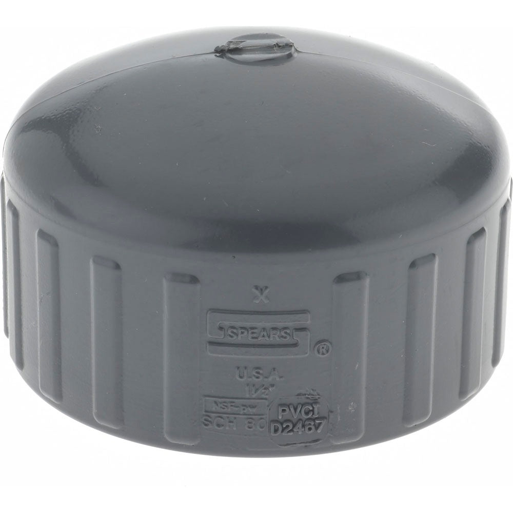 VALUE COLLECTION Value Collection 848-015 Pvc End Cap 1-1/2 in Sch 80 Fipt